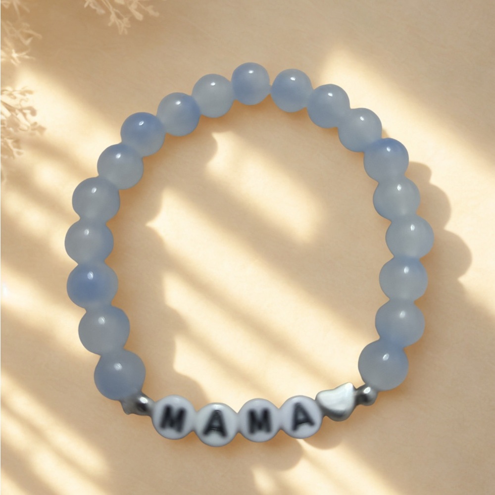 ✨ Pastel MAMA Edition — Silver‑Tone